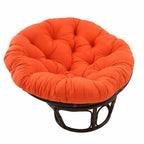 Bali 42-Zoll Rattan Papasan-Sessel mit Twill-Kissen