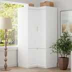93.9H/74.2H Schrank Kleiderschrank Garderobe Hängende Schubladen Aufbewahrung