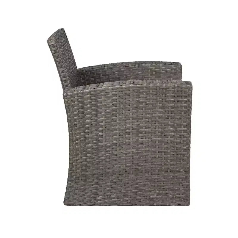 WestinTrends 4-teiliges Outdoor Rattan-Sofa-Set mit Couchtisch