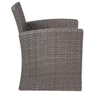 WestinTrends 4-teiliges Outdoor Rattan-Sofa-Set mit Couchtisch