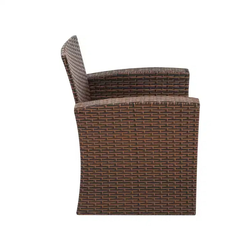 WestinTrends 4-teiliges Outdoor Rattan-Sofa-Set mit Couchtisch