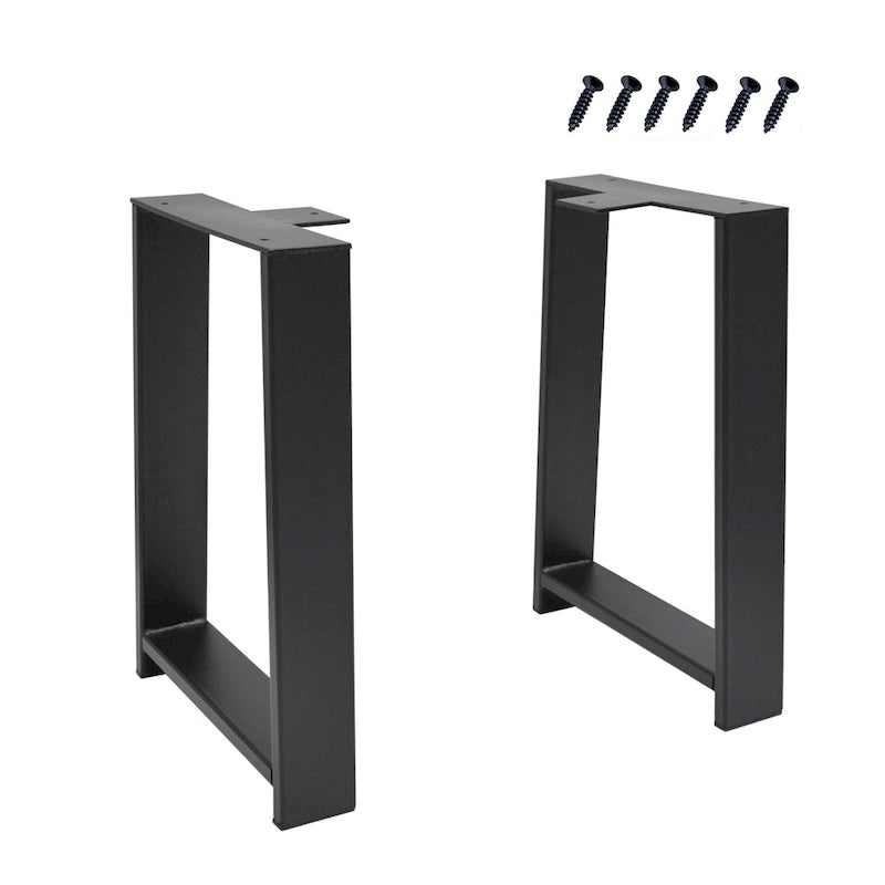 H Type Square Tube Heavy Duty Table Legs 16  Height Legs for Furniture