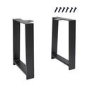 H Type Square Tube Heavy Duty Table Legs 16  Height Legs for Furniture
