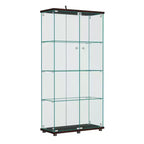 64,5 X 32 Glasvitrine Setzkasten mit Schloss