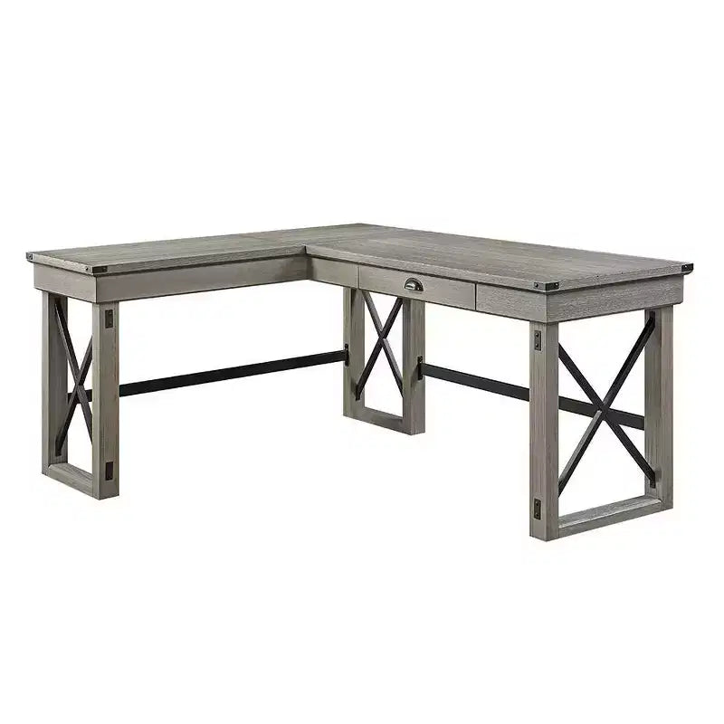 67" Talmar Schreibtisch Holzgestell mit Aktenschublade - Acme Furniture
