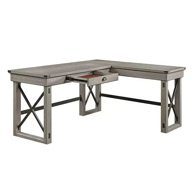 67" Talmar Schreibtisch Holzgestell mit Aktenschublade - Acme Furniture