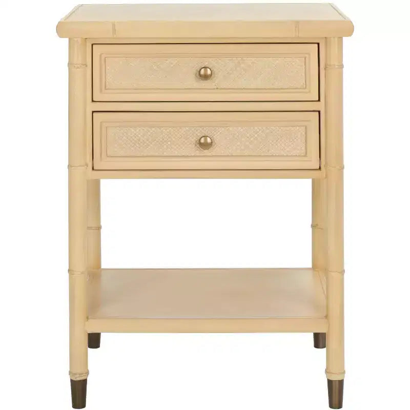 Ahab 2 Drawer 1 Shelf Accent Table - ACC6606 - Safavieh