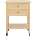 Ahab 2 Drawer 1 Shelf Accent Table - ACC6606 - Safavieh