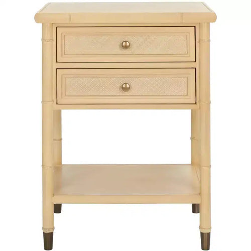 Ahab 2 Drawer 1 Shelf Accent Table - ACC6606 - Safavieh