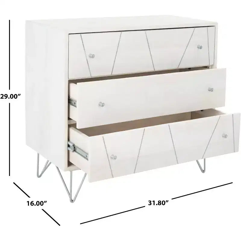 Marigold Kommode mit 3 Schubladen – CHS9001 – Safavieh
