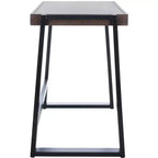 Dennings Schreibtisch - DSK5006 - Walnuss/Schwarz - Safavieh