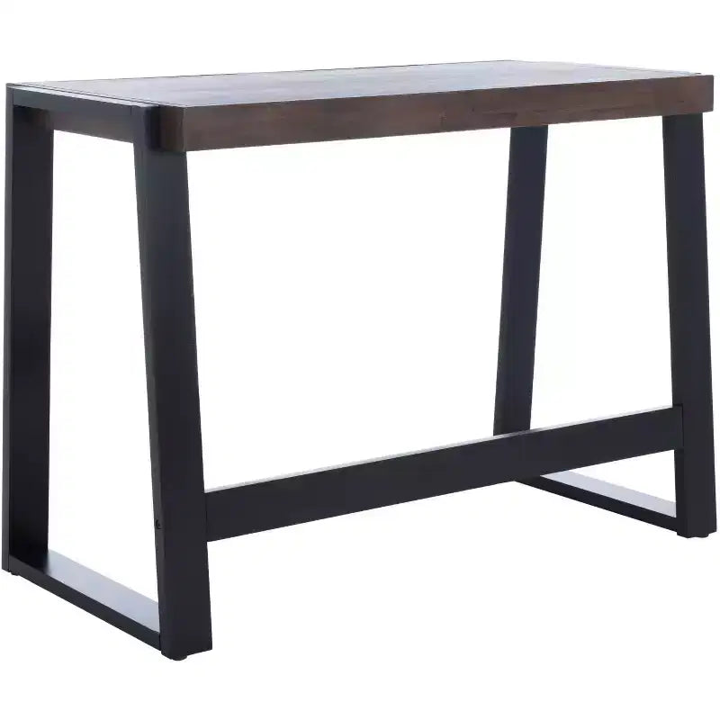 Dennings Schreibtisch - DSK5006 - Walnuss/Schwarz - Safavieh