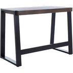 Dennings Schreibtisch - DSK5006 - Walnuss/Schwarz - Safavieh