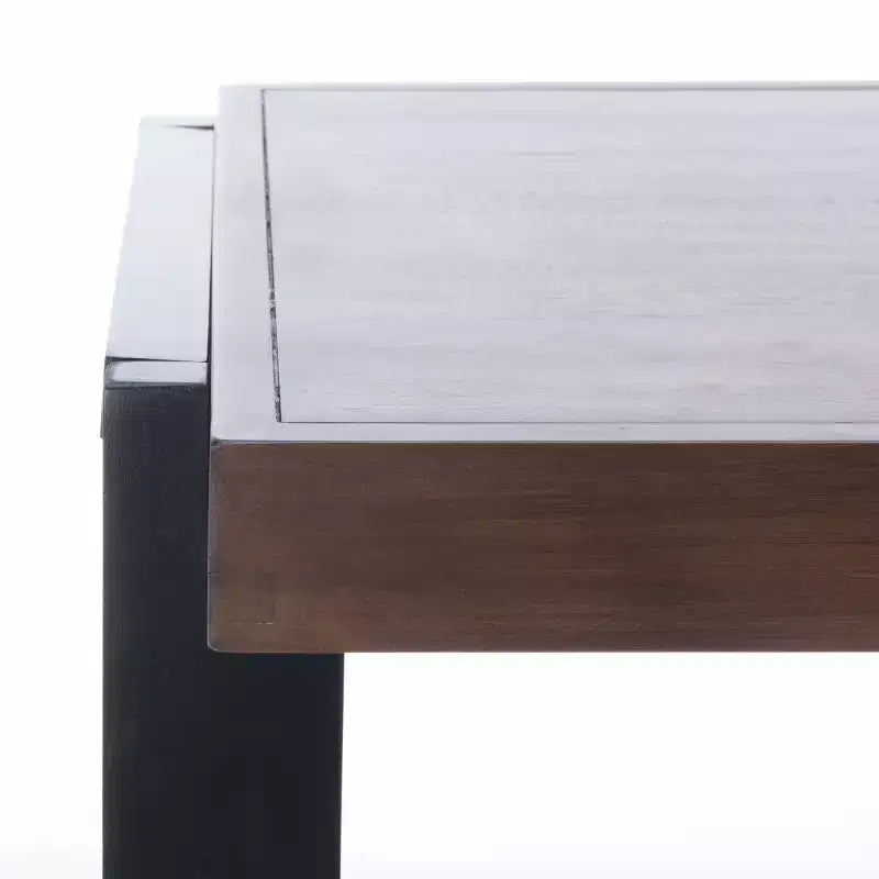 Dennings Schreibtisch - DSK5006 - Walnuss/Schwarz - Safavieh