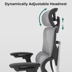 Blau / Weiß / Grau / Braun Hoher ergonomischer Bürostuhl mit Netzrücken und Seilzugsteuerung für 1 Person