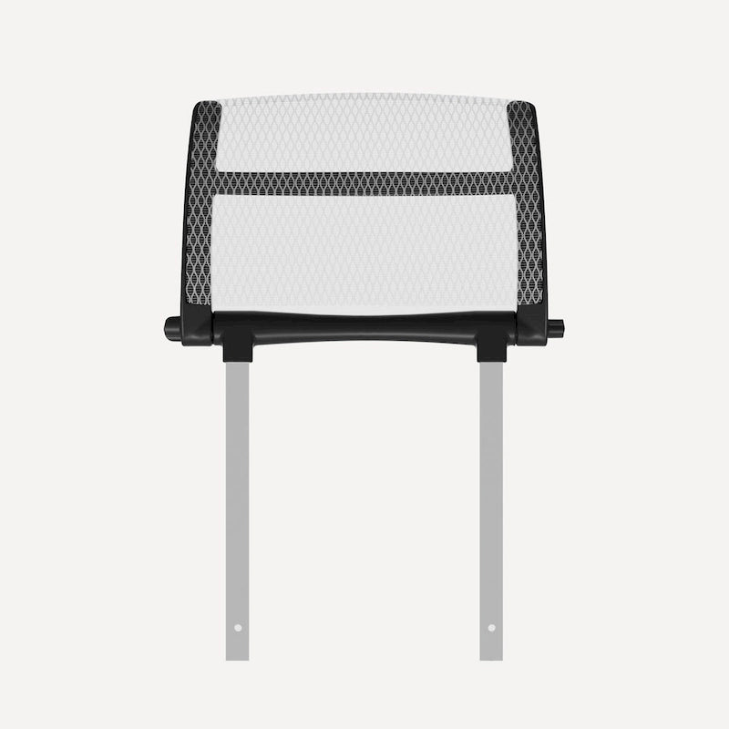 Blau / Weiß / Grau / Braun Hoher ergonomischer Bürostuhl mit Netzrücken und Seilzugsteuerung für 1 Person
