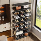 Lantine 63 8-stöckiges Acryl-Schuhregal für 24-32 Paar
