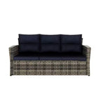 WestinTrends 6-teiliges PE-Rattan-Geflecht Outdoor-Sofa-Set für den Garten