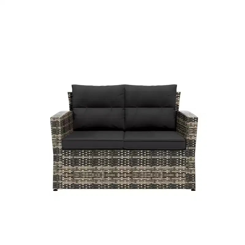 WestinTrends 6-teiliges PE-Rattan-Geflecht Outdoor-Sofa-Set für den Garten