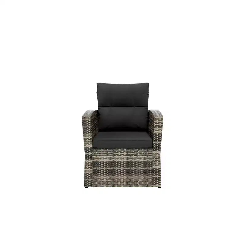 WestinTrends 6-teiliges PE-Rattan-Geflecht Outdoor-Sofa-Set für den Garten