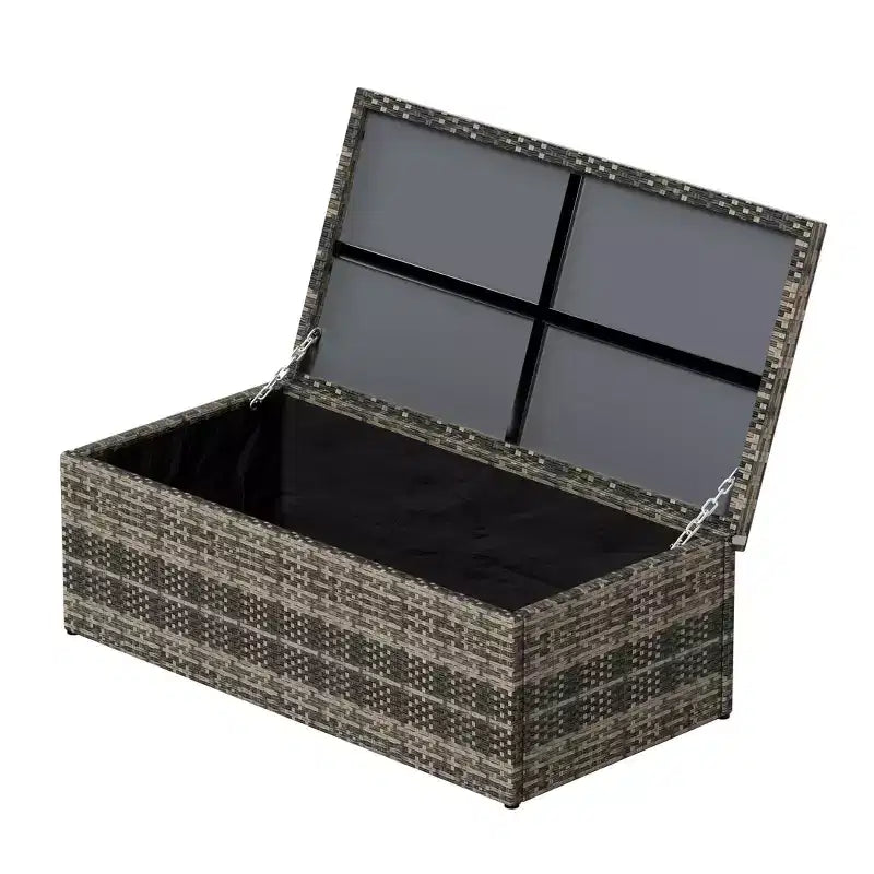 WestinTrends 6-teiliges PE-Rattan-Geflecht Outdoor-Sofa-Set für den Garten