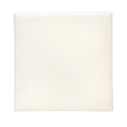 Navy / Emerald / Cream Velvet Square Ottoman with Gold Quatrefoil Frame for 1 Person