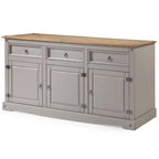 65 Holz-Buffet-Sideboard Bauernhaus - Corona Kollektion