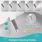 Dyonery Smart Toilet, spülrandlos, einteilig mit Schaumbarriere, automatischem Deckelöffner/-schließer, beheiztem Bidet & Trockner, LED-Nachtlicht, automatischer Spülung