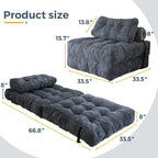 8 Kord-Klappsofa, Einzel