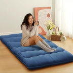 Japanische Futonmatratze, faltbare Bodenschlafmatte, Tatami-Matte für Zuhause, Campingmatratze