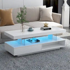 U-Can LED-Couchtisch mit Stauraum