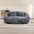 Chenille-Sitzsack – Faules Sofa
