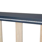 Whisen Wood Plattformbett in Rennwagen-Form, Twin-Größe, mit LED-Beleuchtung und gepolsterter Rückenlehne