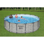 Bestway Steel Pro MAX Rundschwimmbecken Aufstellpool mit Pumpe & Abdeckung