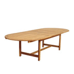 Amazonia Teak Sessa 13-teiliges ausziehbares Terrassen-Ess-Set – 13-teilig