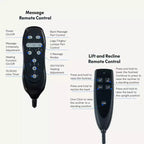 XL6-Cloud Power-Lift-Sessel mit Massagefunktion