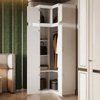 93.9H/74.2H Schrank Kleiderschrank Garderobe Hängende Schubladen Aufbewahrung