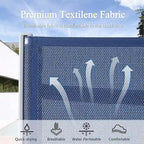 Zwei Outdoor-Loungesessel mit 1 Tisch