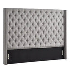 Naples Button-Tufted Wingback-Kopfteil ohne Bettgestell von iNSPIRE Q Artisan