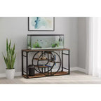 Aquariumunterschrank aus Metall, 55–75 Gallonen, strapazierfähiger Aquarienunterschrank mit Stauraum, mehrstufiger Aquarienunterschrank mit verdickten Beinen, geeignet