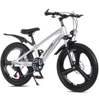 NAYSAYE 20 Zoll Kinder-Mountainbike mit 7-Gang-Antrieb und Magnesiumlegierungsrahmen für Jungen und Mädchen im Alter von 8-12 Jahren, 57.09*21.65*29.92