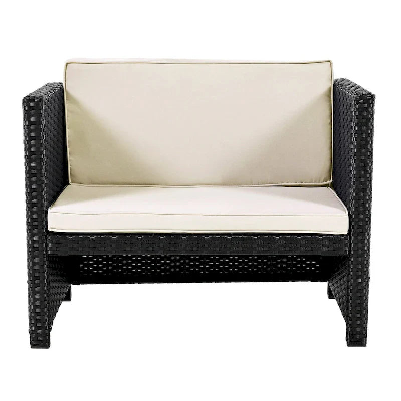 Spa-Umrandung Spa-Rahmen Quadratisches Outdoor-Rattan-Sofa-Set