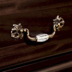 Vame Traditioneller 2-teiliger 9-Schubladen-Wäscheschrank und Spiegel von Furniture of America