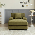 Modernes überdimensionales Schlafsofa im Mid-Century-Stil mit Kissen