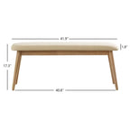 Norwegisch-dänisches Esstisch-Set aus Eiche mit konischen Beinen von iNSPIRE Q Modern