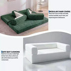 80.7 5-in-1 Schlafsofa – Kord, 544 kg, kein Aufbau