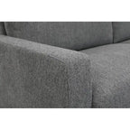 Miles Mid Century Modern Zweisitzer-Sofa mit Wendekissen Groß