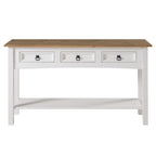 Holz-Dielentisch Konsole 3 Schubladen Corona | Furniture Dash - N/A