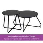 GRANDPATIO Outdoor 5-teiliges Korbsessel-Set mit Zweisitzer