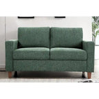 Miles Mid Century Modern Zweisitzer-Sofa mit Wendekissen Groß